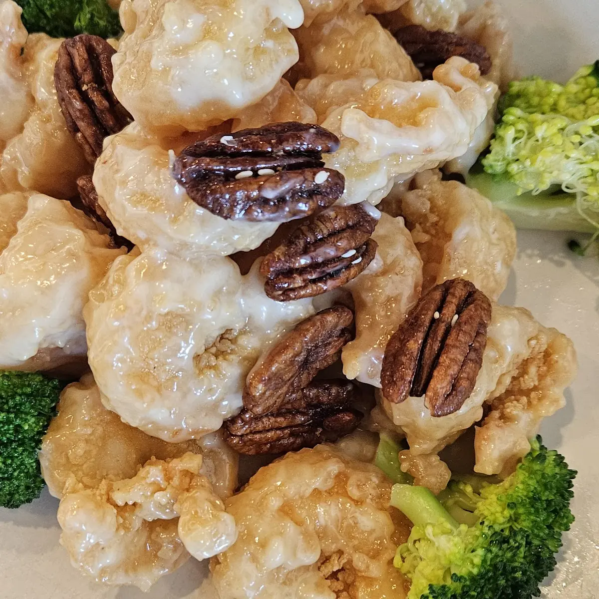 核桃蝦 honey walnut shrimp